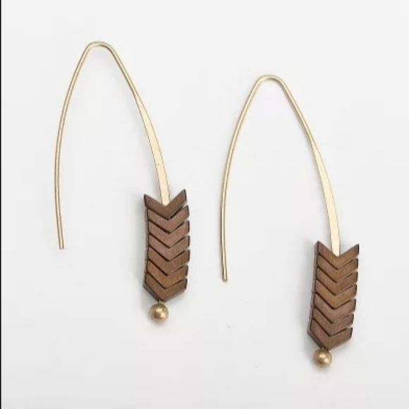 Nikkiwallflower Jewelry - *Martina* Arrow Earrings